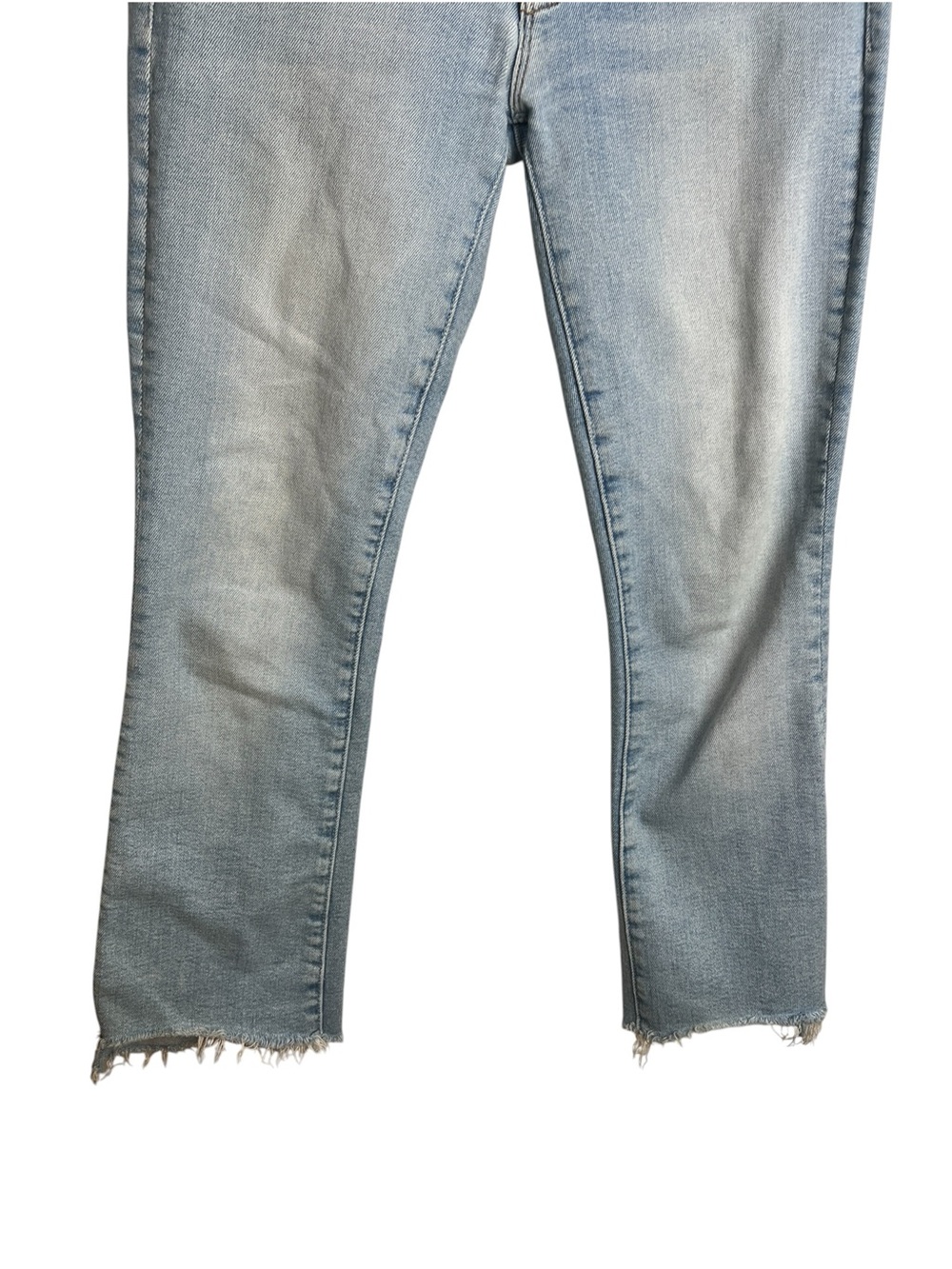 Mother The Insider Crop Step Fray Jeans in Wash Limited Edition Size 26 - Picture 4 of 11